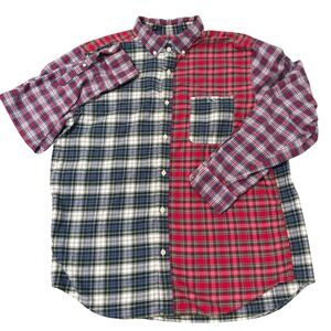 Vineyard Vines Classic Fit Tucker Shirt Men's XL‎ Colorblock Plaid Cotton